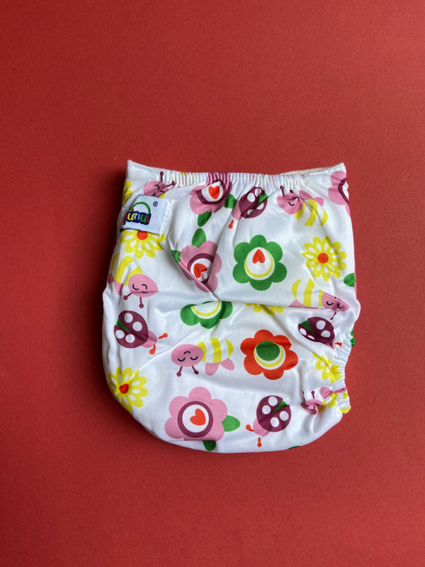 Printed Reuseable Diapers With Linner