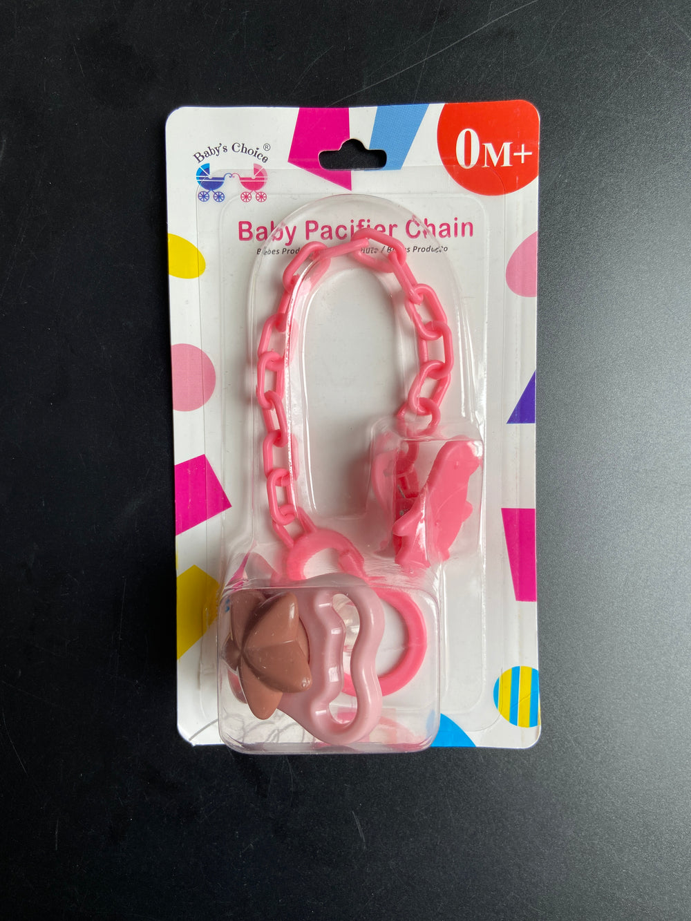 Baby Pacifier Chain with Pacifier