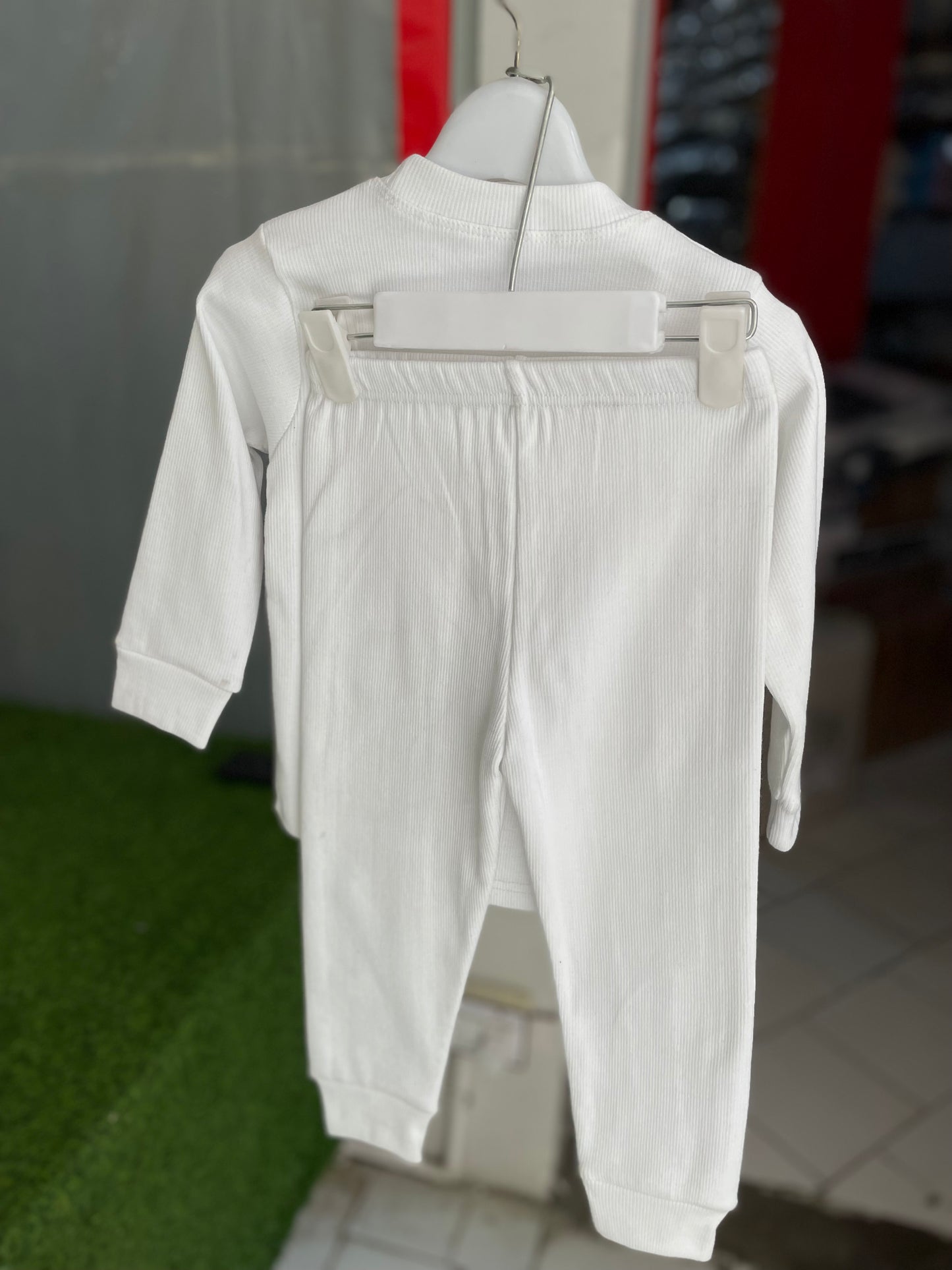 N878-Off white Warmer Set (9M-36M)