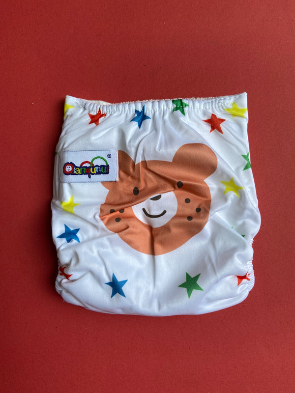 Printed Reuseable Diapers With Linner