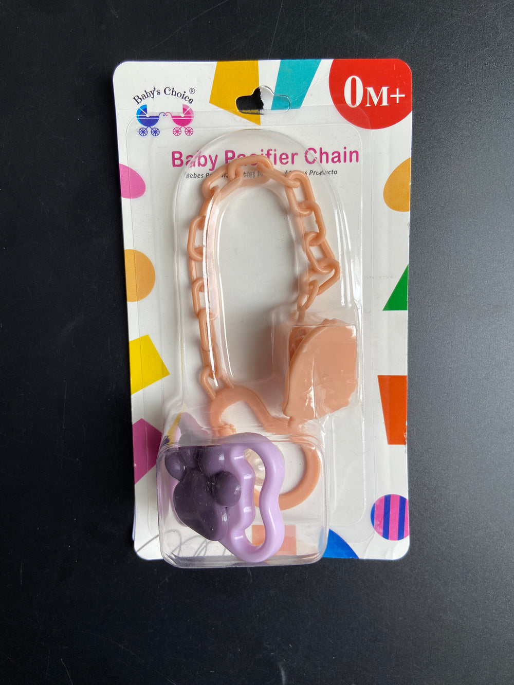 Baby Pacifier Chain with Pacifier