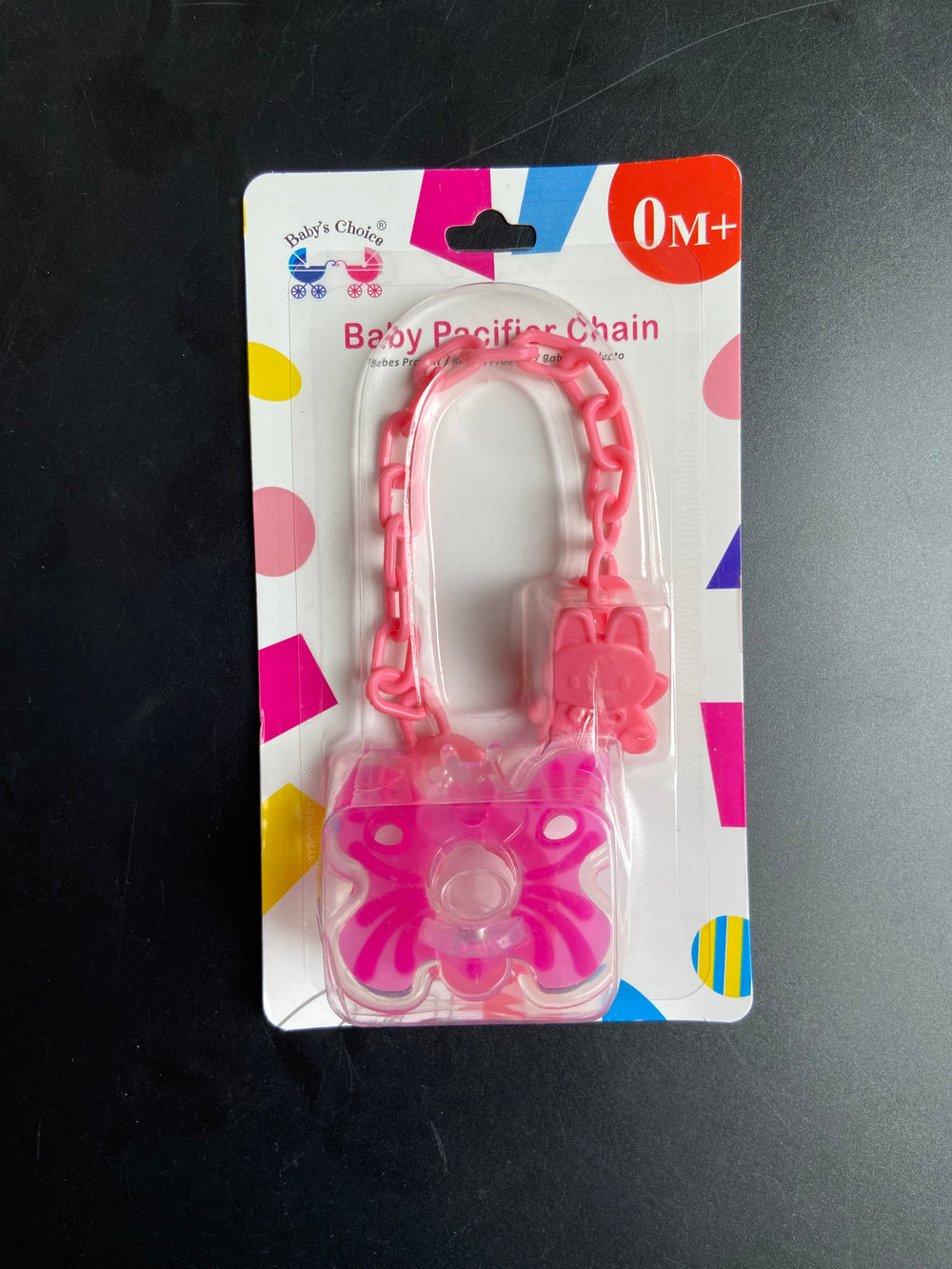 Baby Pacifier Chain with Pacifier