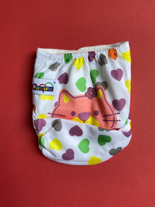 Printed Reuseable Diapers With Linner
