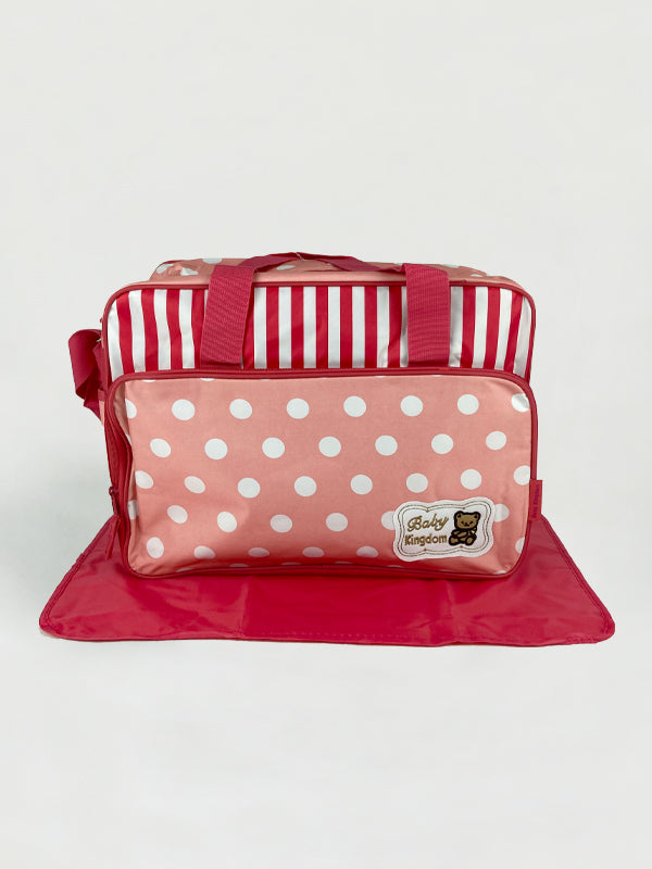 Baby Diaper Bag for Mother Pink-DB144