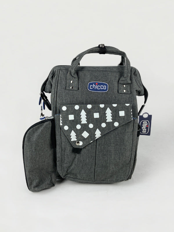DB229-Chicco Tas Backpack For Mothers-GREY