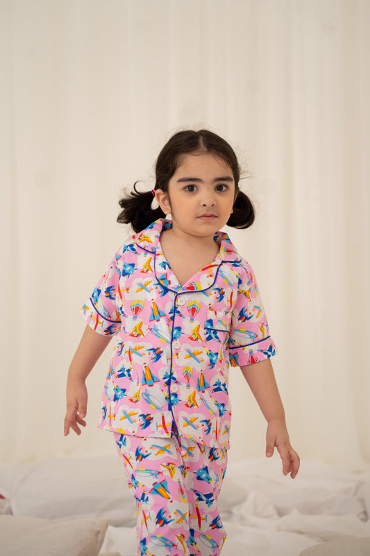 Cotton night suits for toddlers cheap