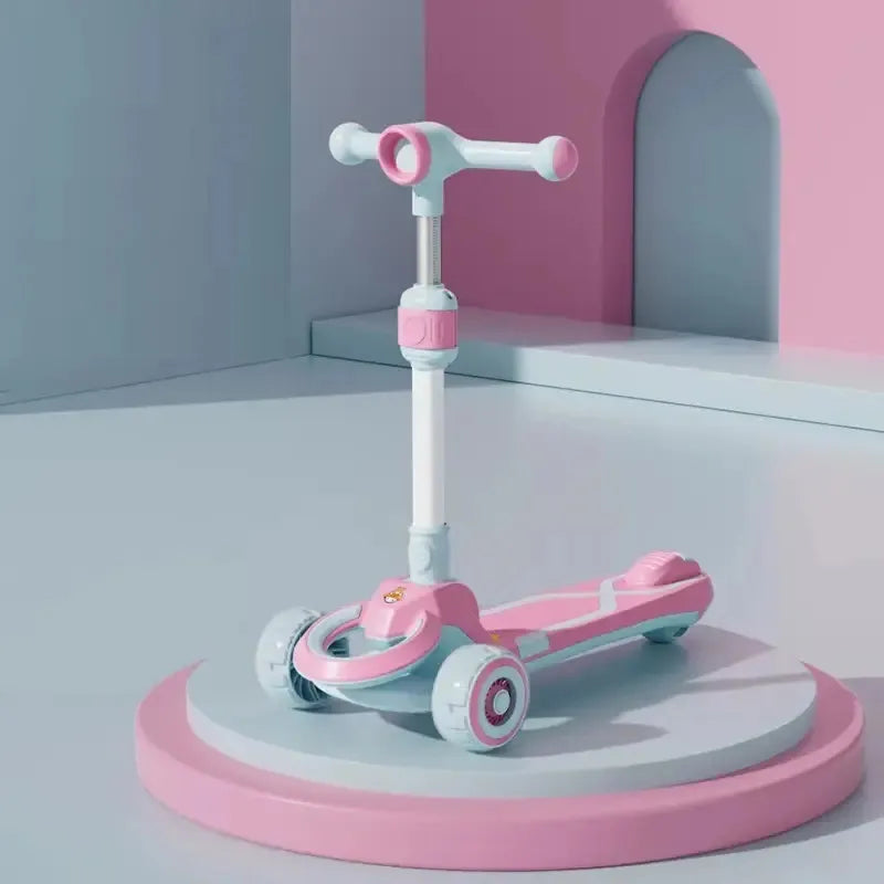 4-in-1 Multifunctional Kids Foldable Scooty-BZ-N-388