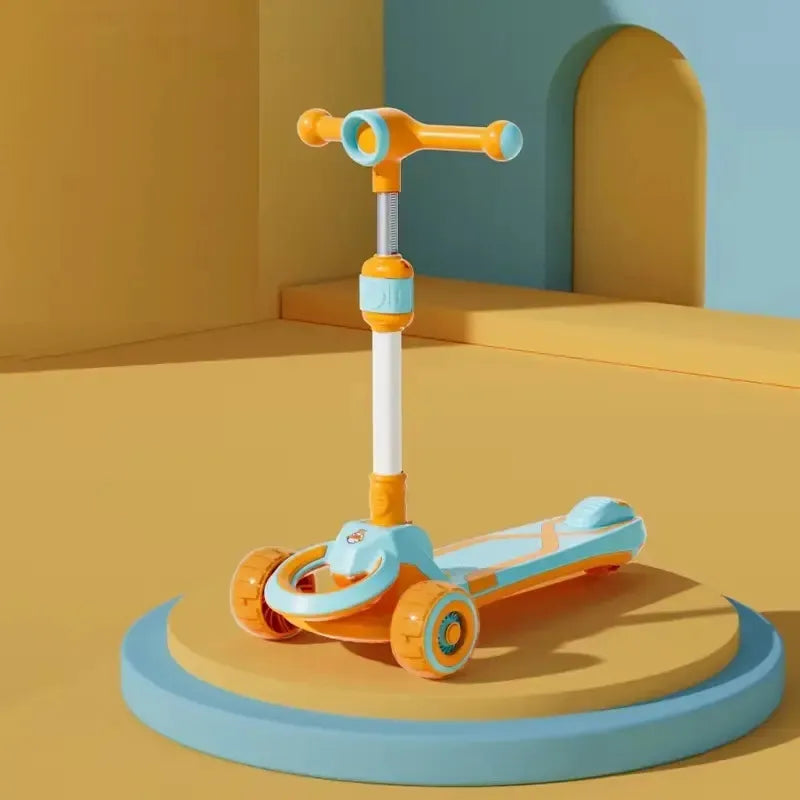 4-in-1 Multifunctional Kids Foldable Scooty-BZ-N-388