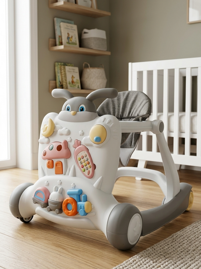 2-in-1 Baby Activity Multifunctional Baby Walker - X100
