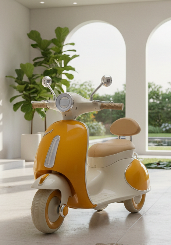 Imported Electric Vintage Vespa Scooter - M6188