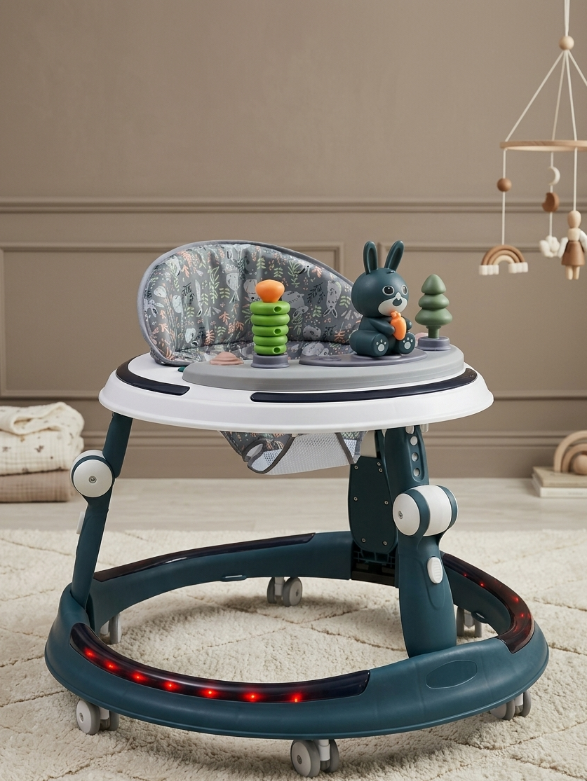 Imported baby walker - Full Fiber + Lights - S509