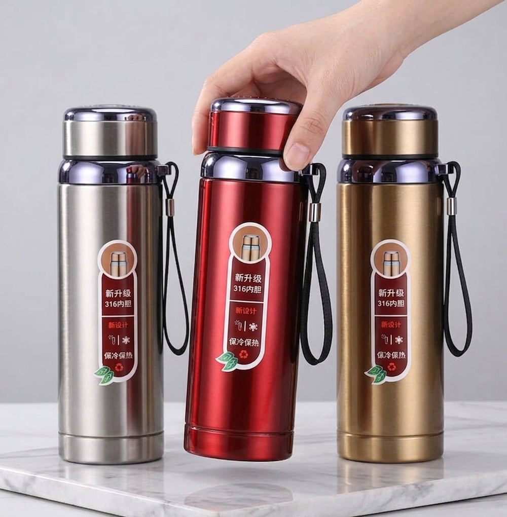 Imported Stainless Steel Travel Bottle (800ML) - 112-39