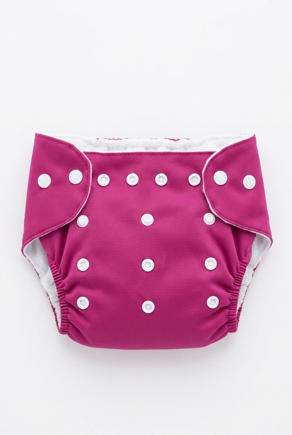 Solid Reuseable Diapers 0-5Y