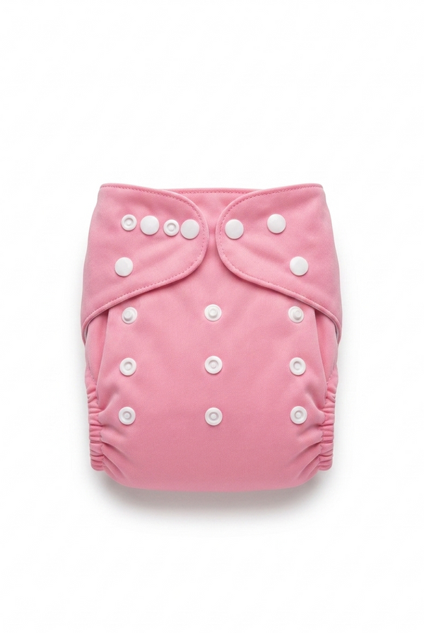 Solid Reuseable Diapers 0-5Y