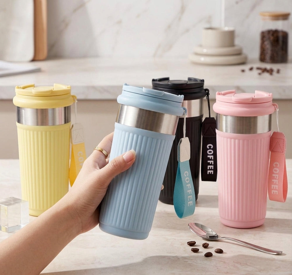 Imported Stainless Steel Travel Bottle (600ML) - 112-16