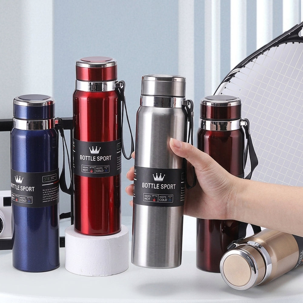 Imported Stainless Steel Travel Bottle (1000ML) - 112-38