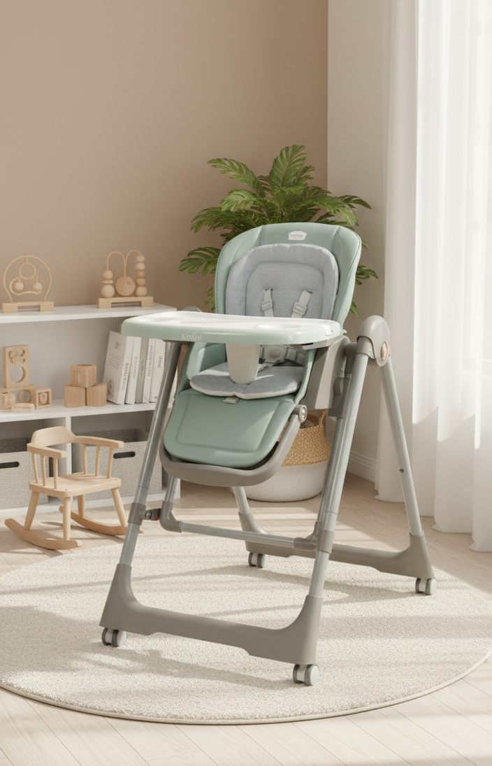 Kidilo 2-in-1 Highchair With Swing Function - DC02