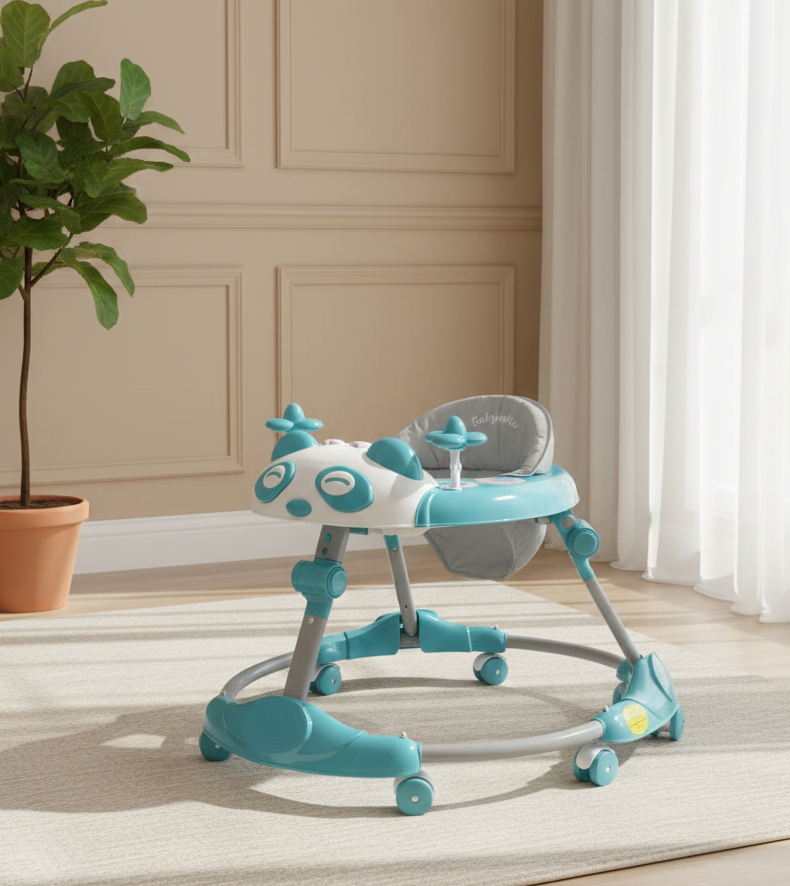 Imported Panda theme Baby walker - Wk819PD