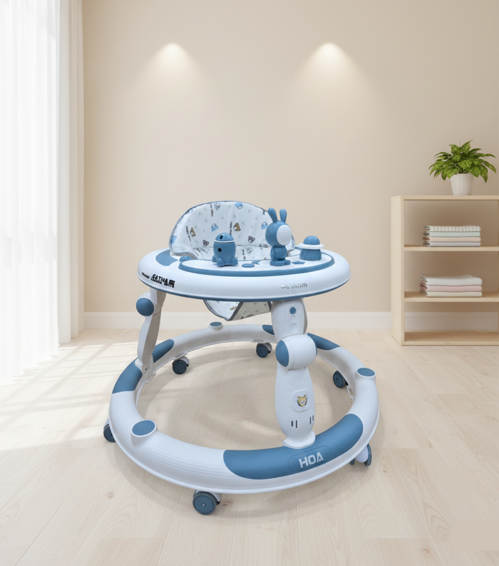 Imported Rocket Theme Baby Walker - WK618T