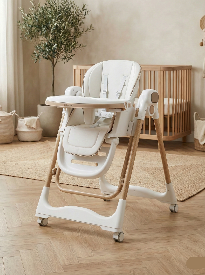 EasyMom 2-in-1 Highchair + Electric Swing - BZ-CR-V7