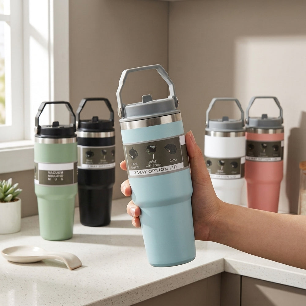 Imported Stainless Steel Travel Tumbler - 112-45