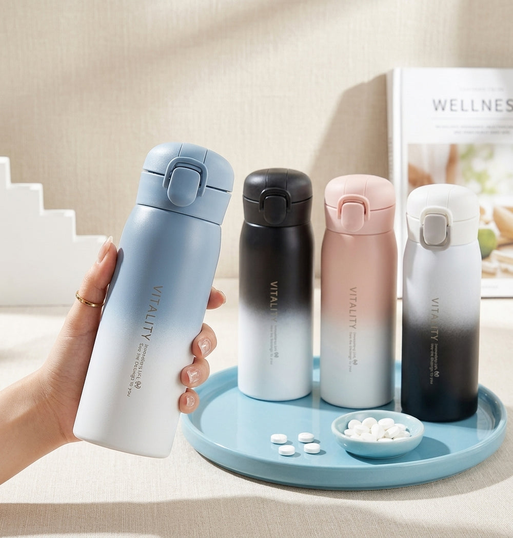 Imported Stainless Steel Travel Bottle (750ML) - 112-29