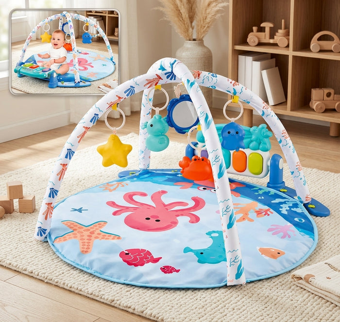 2-in-1 Imported Baby Play Gym - 6083