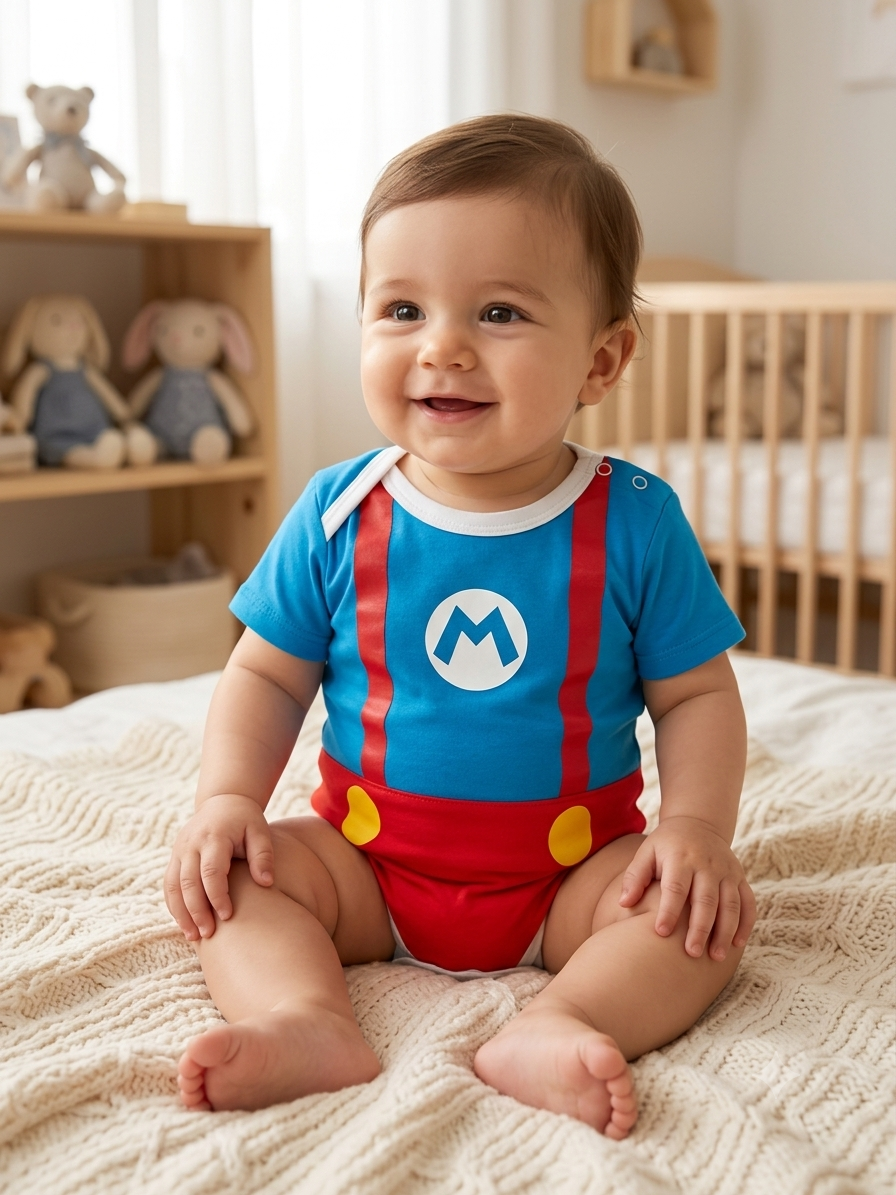 Super Mario Bodysuit (3-18M)
