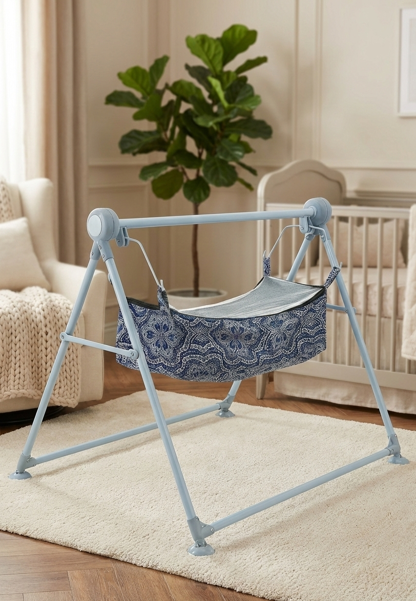 Baby Jhulangi With Mosquito Net