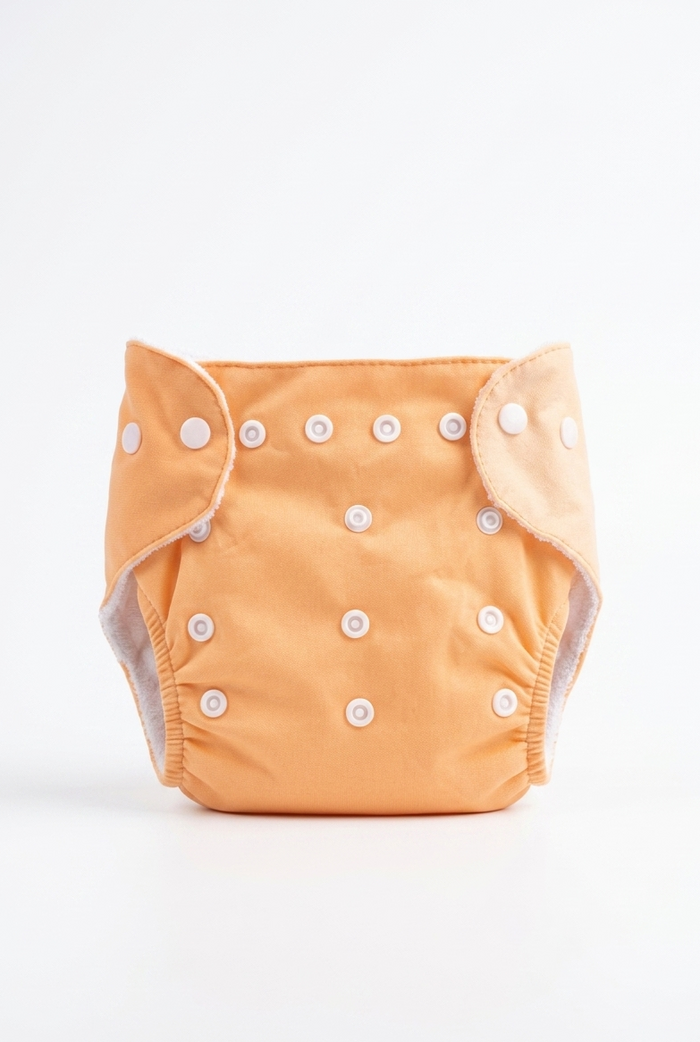 Solid Reuseable Diapers 0-5Y