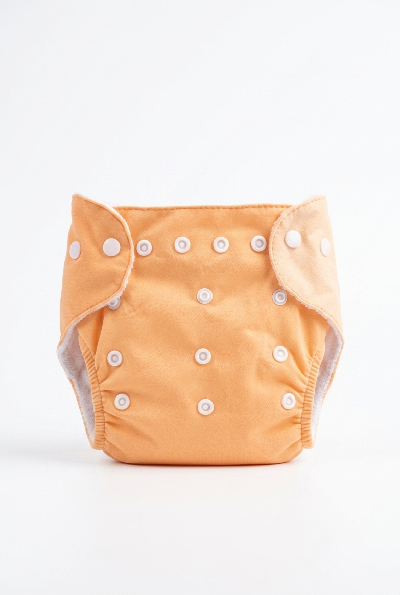 Solid Reuseable Diapers 0-5Y
