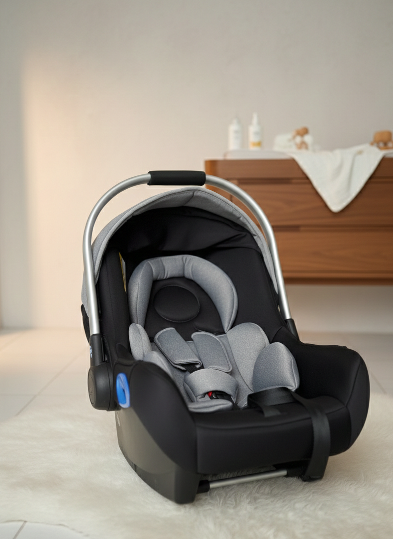 Black Carry Cot C001