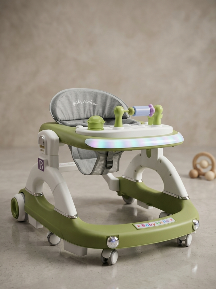 2-in-1 Imported Walker + Activity Walker - W629