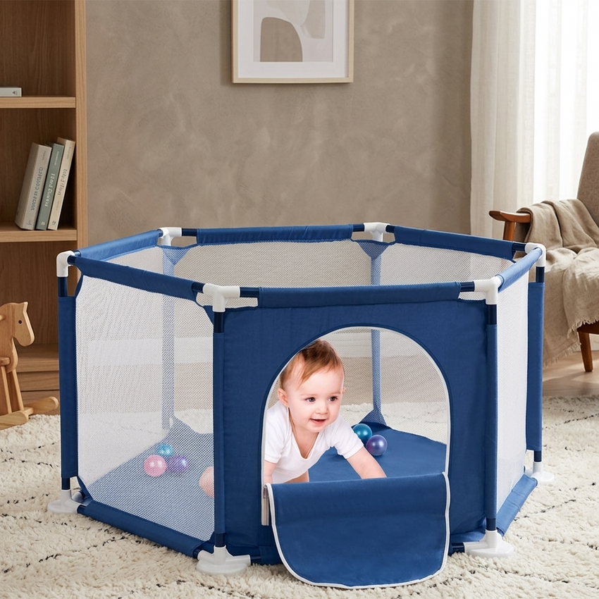 Imported Round Play Fence For Kids - 128