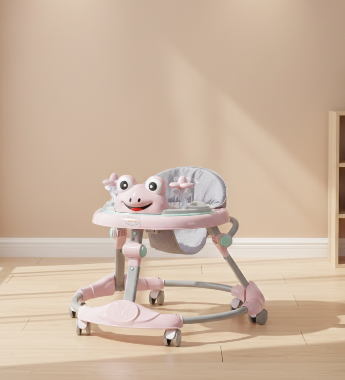 Imported Frog Theme Baby Walker - WK819X