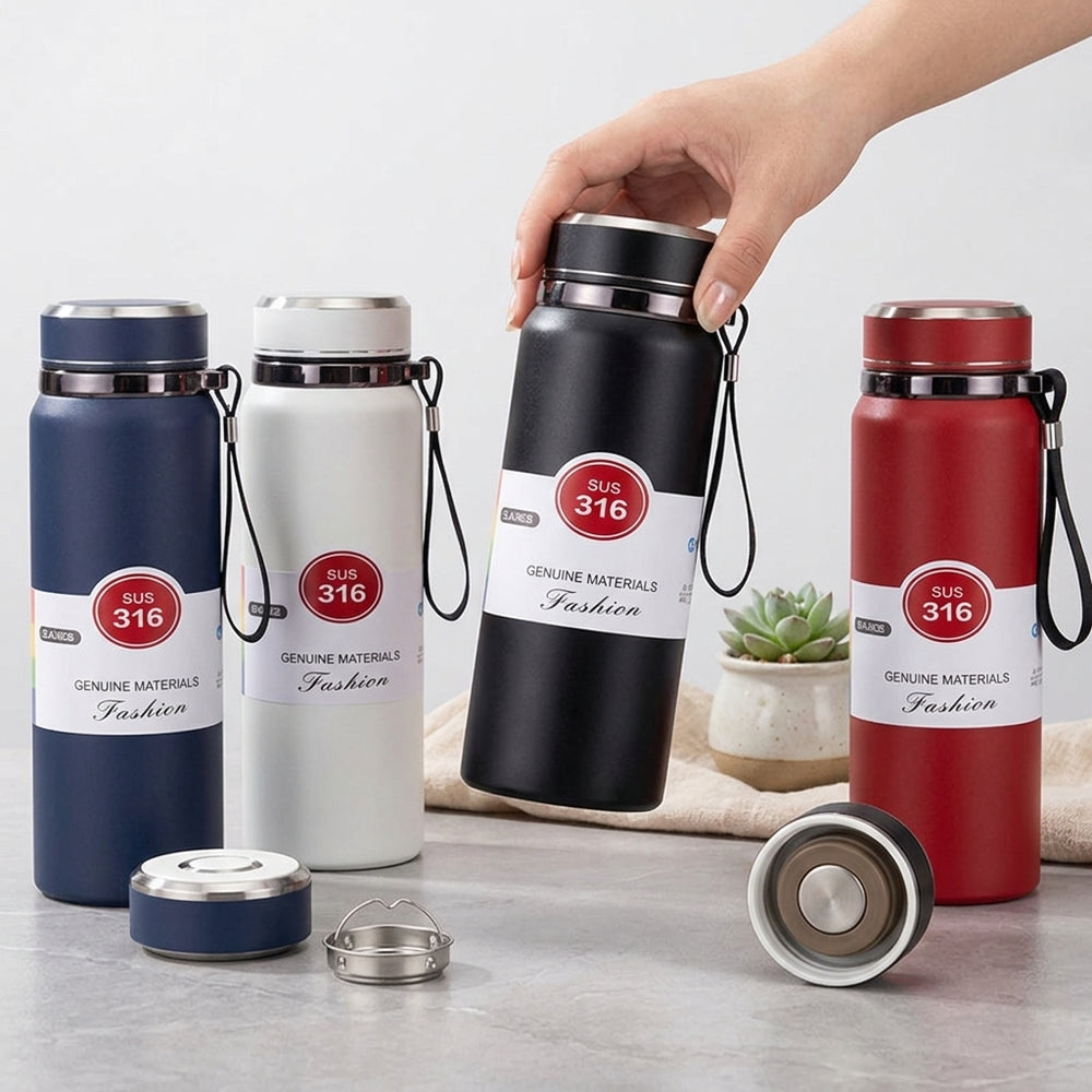 Imported Stainless Steel Travel Bottle (800ML) - 112-34