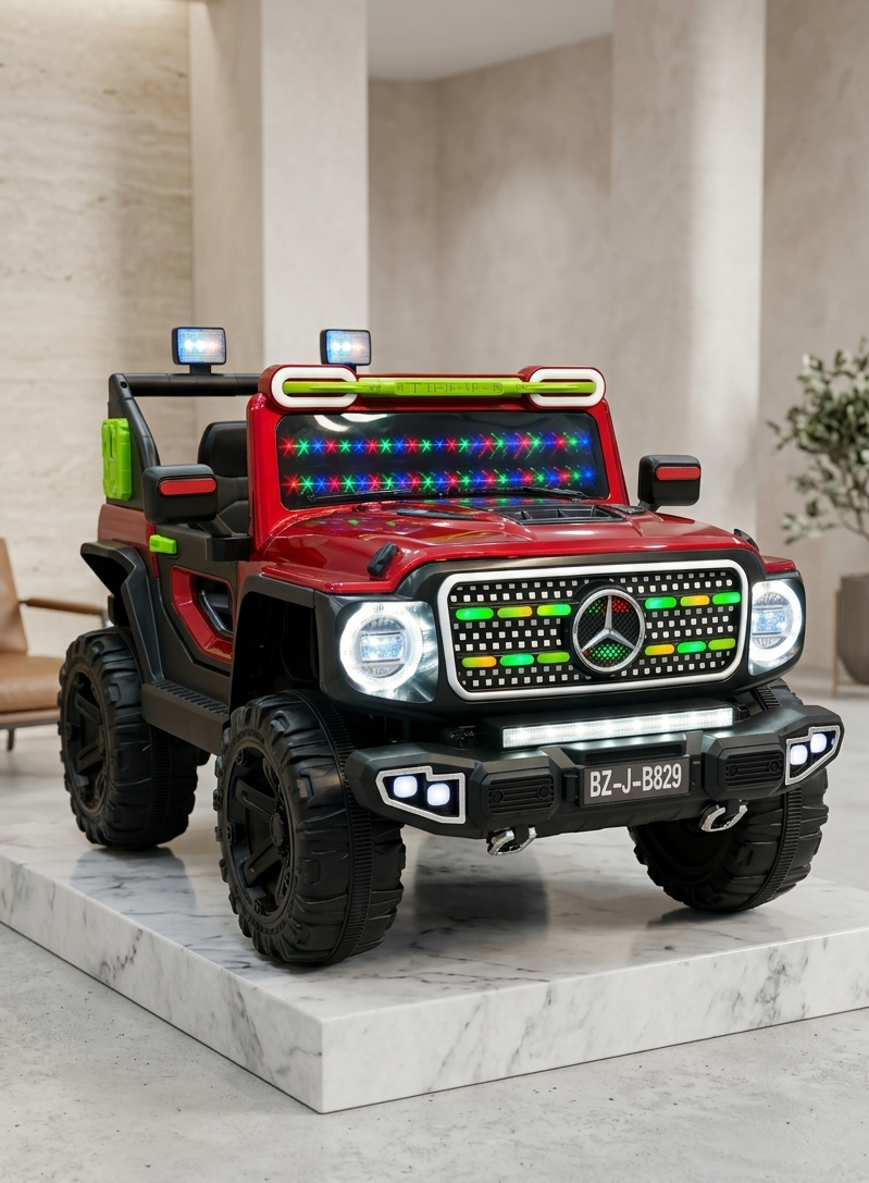 Imported Electric Mercedes Jeep Painted Color - B829