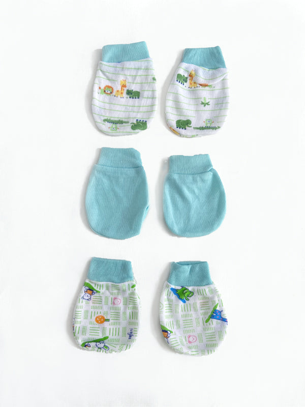 Pack of 3 Baby Mittens