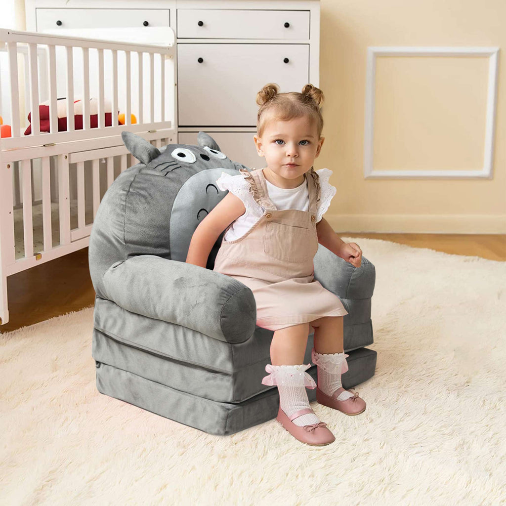 BG89-Grey Totoro Sofa Come Bed