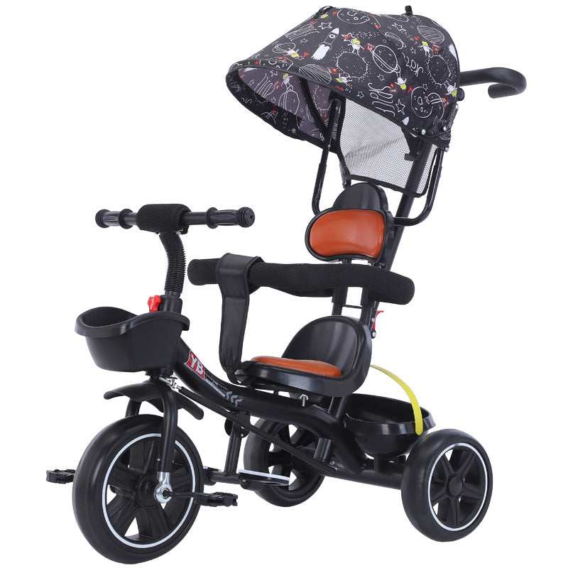 Children Stroller Type Tricycle With Light and Music