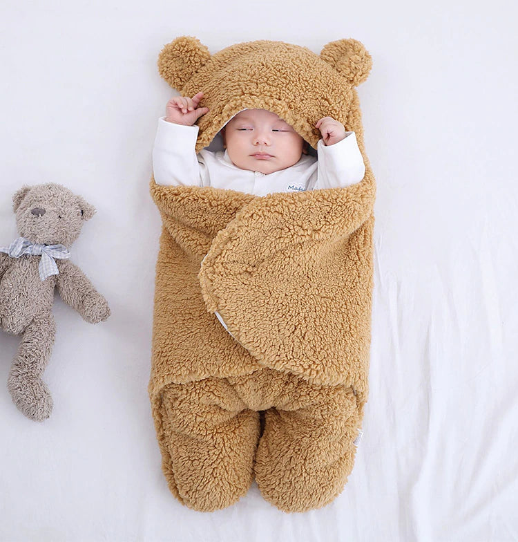 SHT351-Baby Romper Blanket Wrap (0-6M)