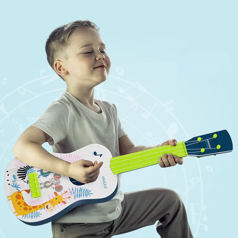 Ukulele Performer Musical Instrument Plastic Guitar-8083B