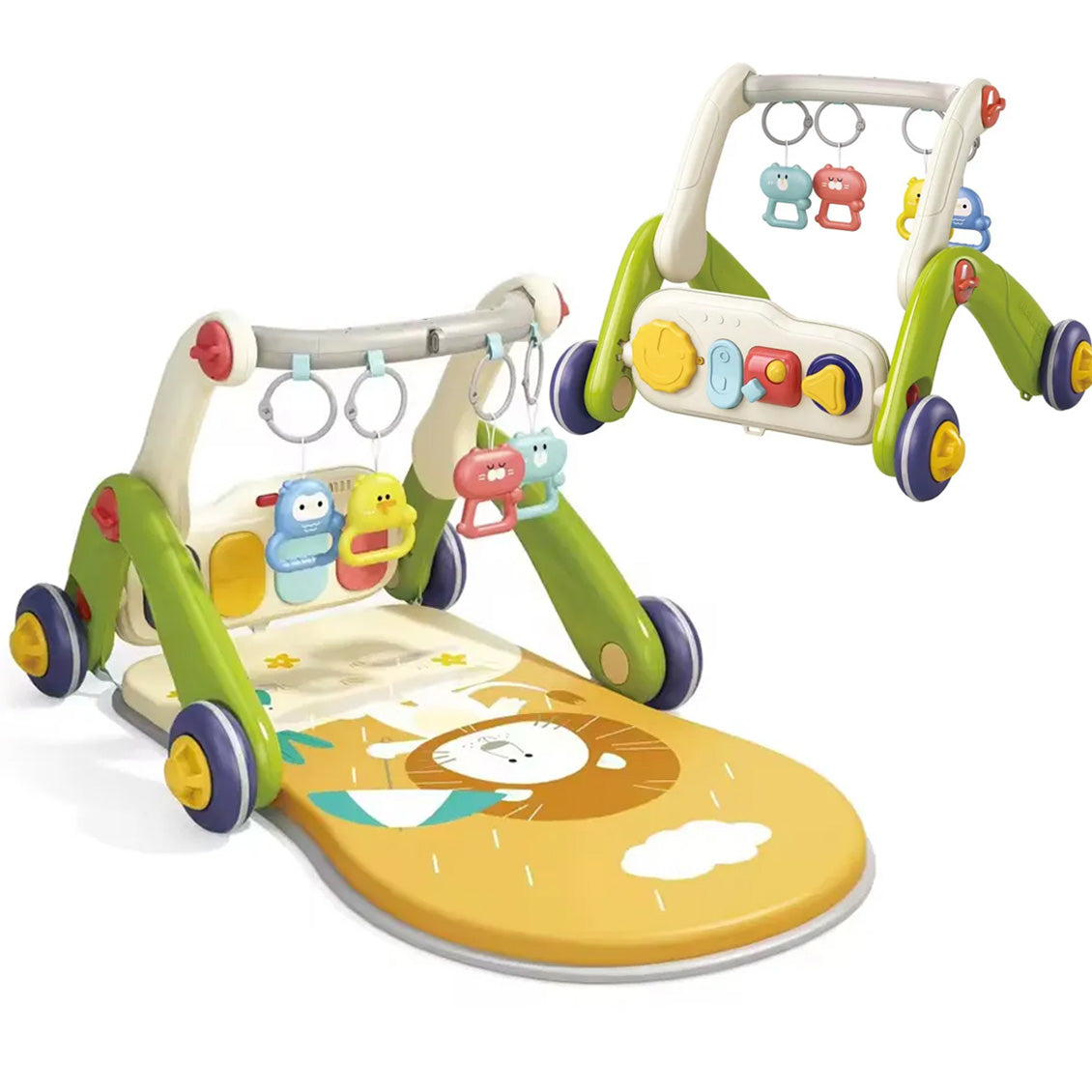 3-in-1 Multistage Walker and Fitness Rack Multi-Function-BZ-6666