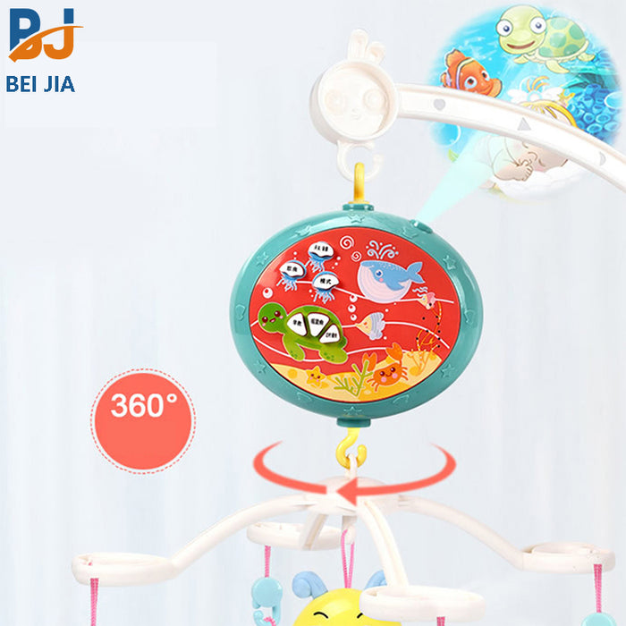 Happy Bed Bell with Remote Control Cot Mobile-CT09