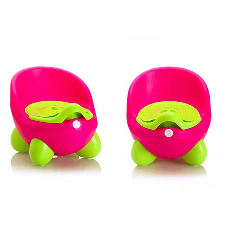 Portable Training Toilet Seat with Back Rest GREEN-BZ-P112