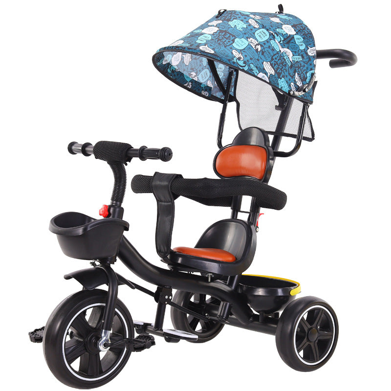 Children Stroller Type Tricycle With Light and Music
