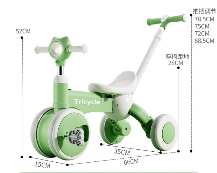 Push Tricycle with Handle for Toddlers