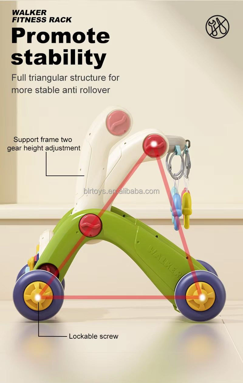3-in-1 Multistage Walker and Fitness Rack Multi-Function-BZ-6666