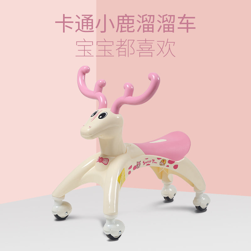 Deer Theme Kids Push-on Car - BZ-2831