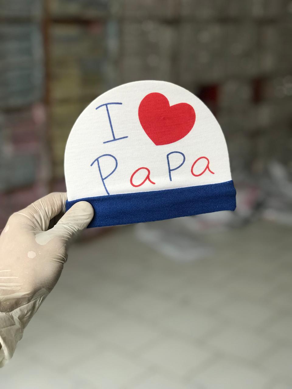CP158-I Love Papa Cap